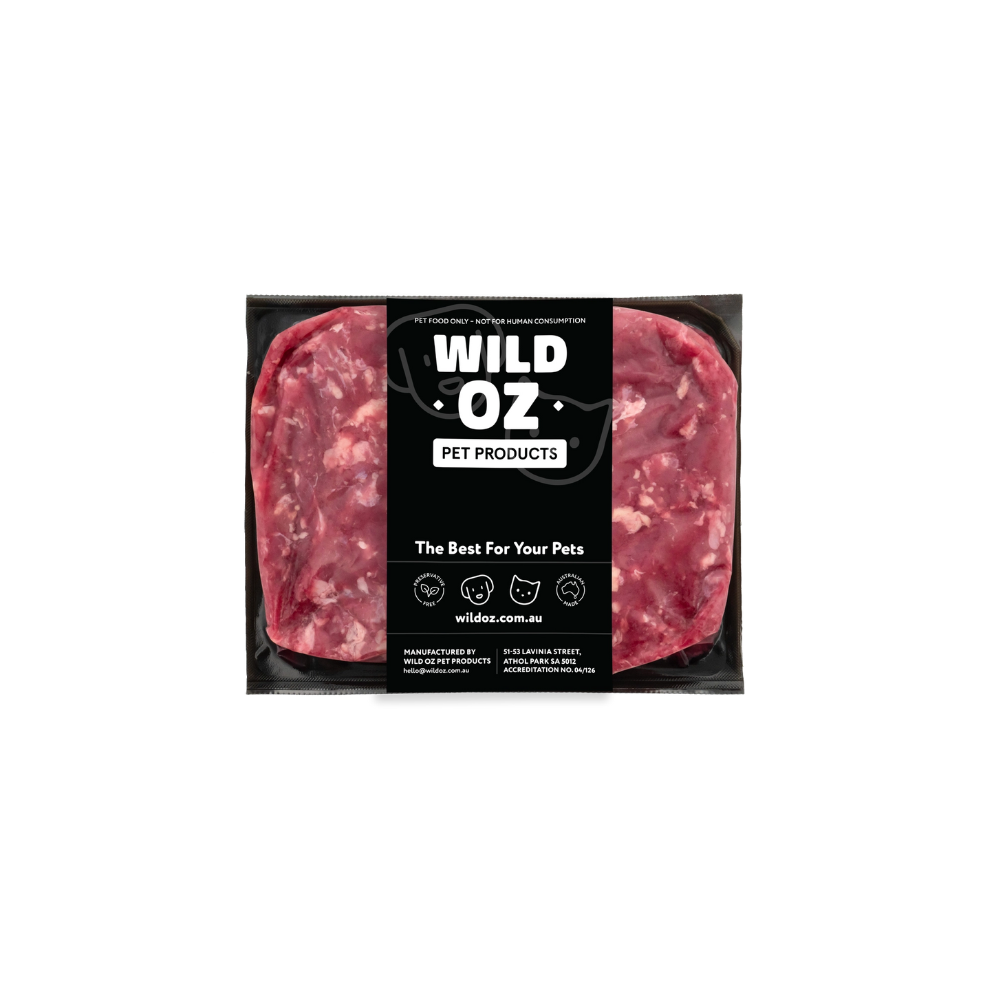 wild oz goat boar mince pack